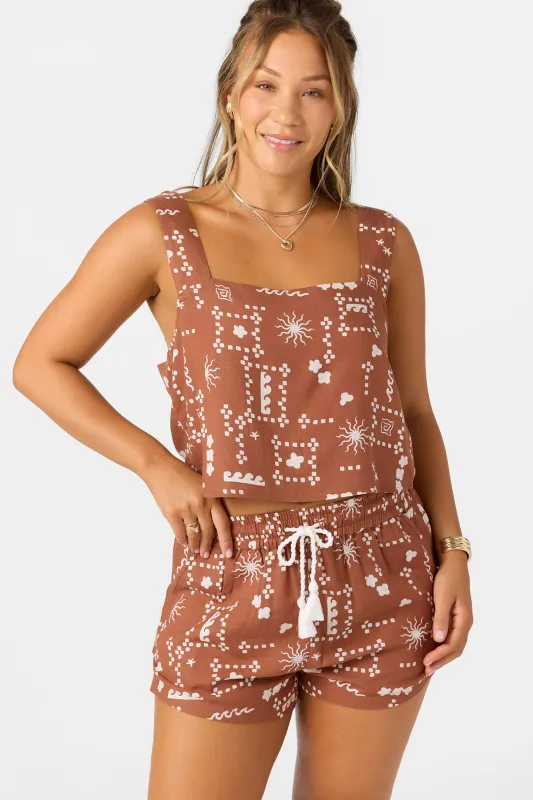 Keely Sleeveless Top sold by O'Neill