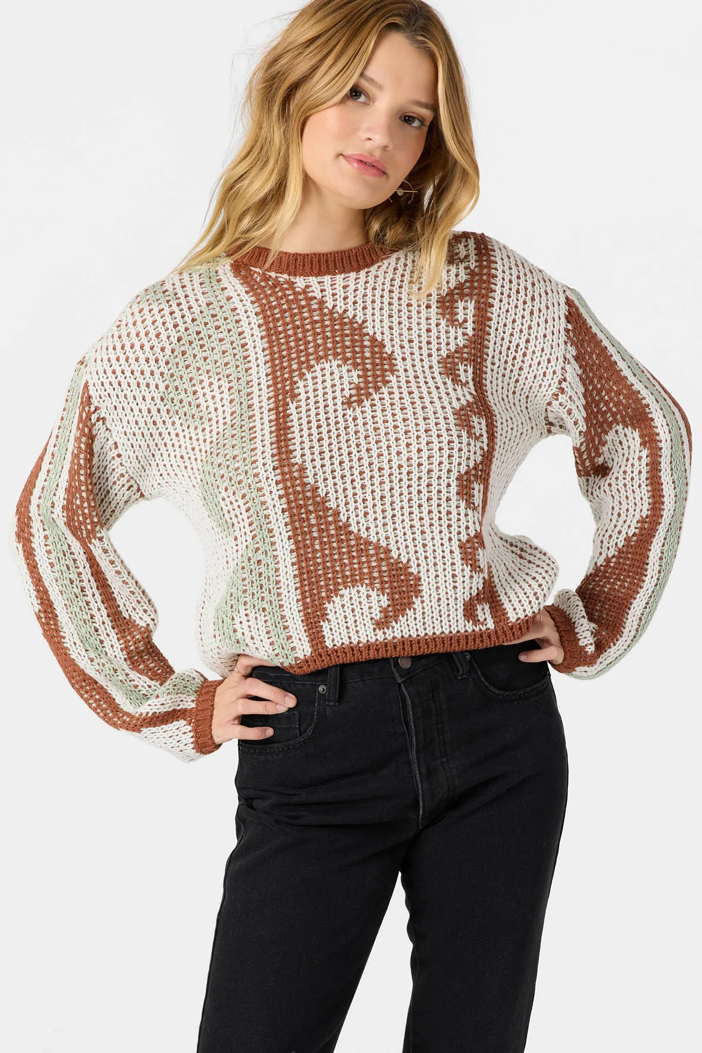 Josephine Long Sleeve Sweater sold by O'Neill