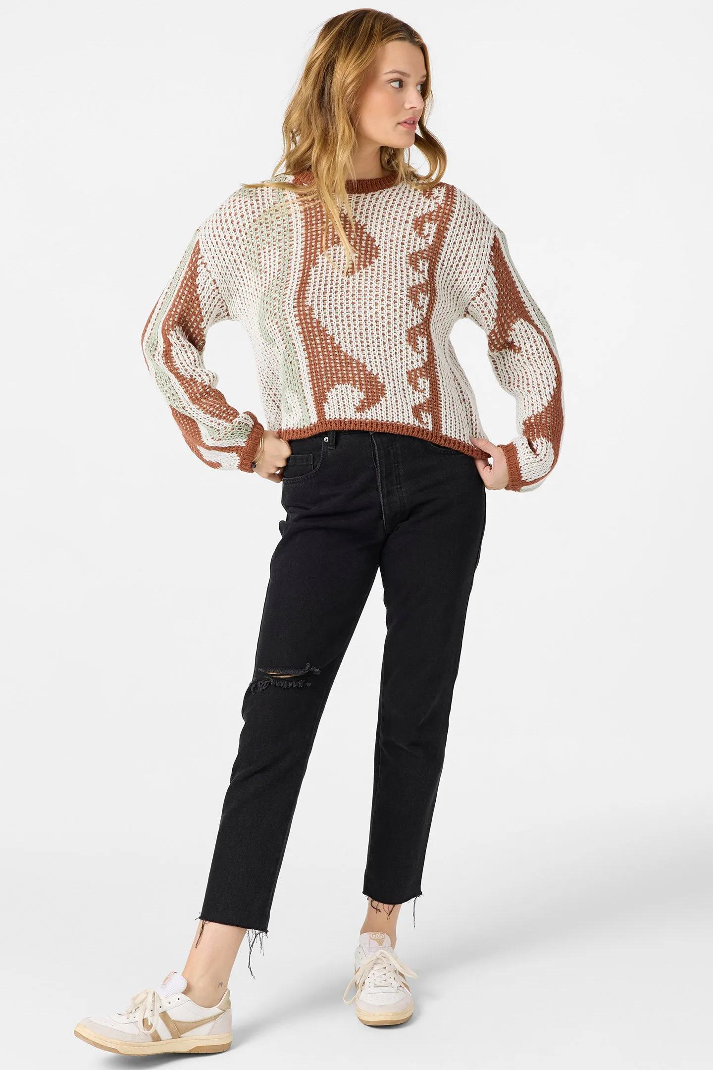Josephine Long Sleeve Sweater sold by O'Neill product image thumbnail 3