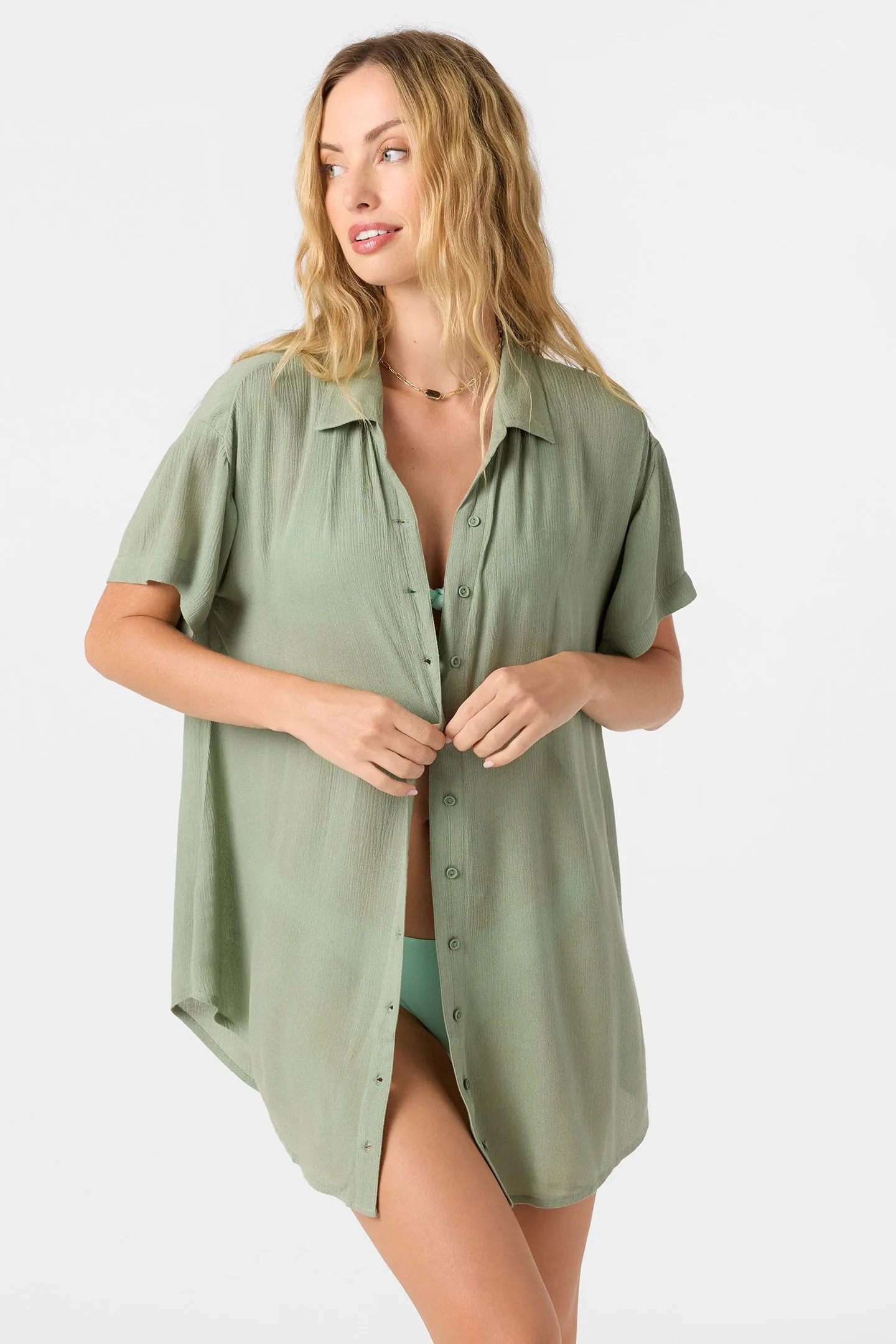 Saltwater Solids Carlee Dress sold by O'Neill