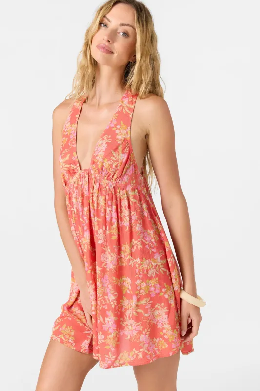 SALTWATER ESSENTIALS SARAH PRINTED DRESS sold by O'Neill