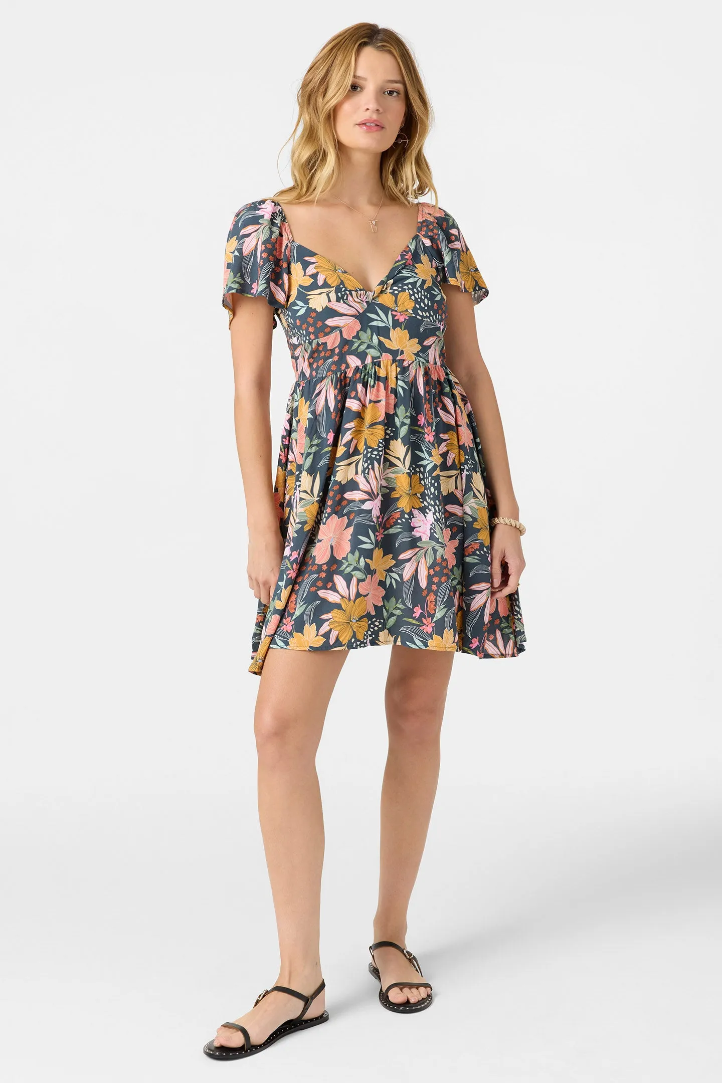 Carina Floral Short Dress sold by O'Neill product image thumbnail 3