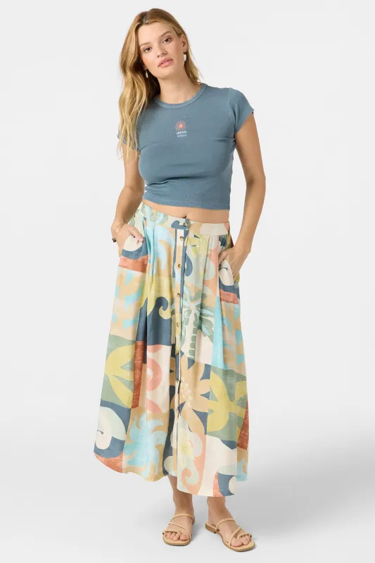 MAISEL MIDI SKIRT sold by O'Neill