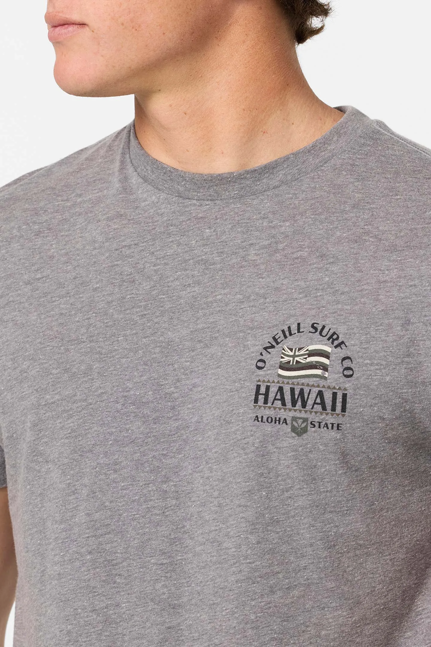 Hawaii Flag Standard Fit Tee sold by O'Neill product image thumbnail 4