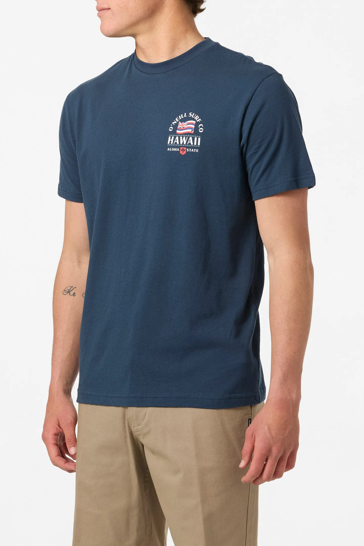 Hawaii Flag Standard Fit Tee sold by O'Neill product image thumbnail 3