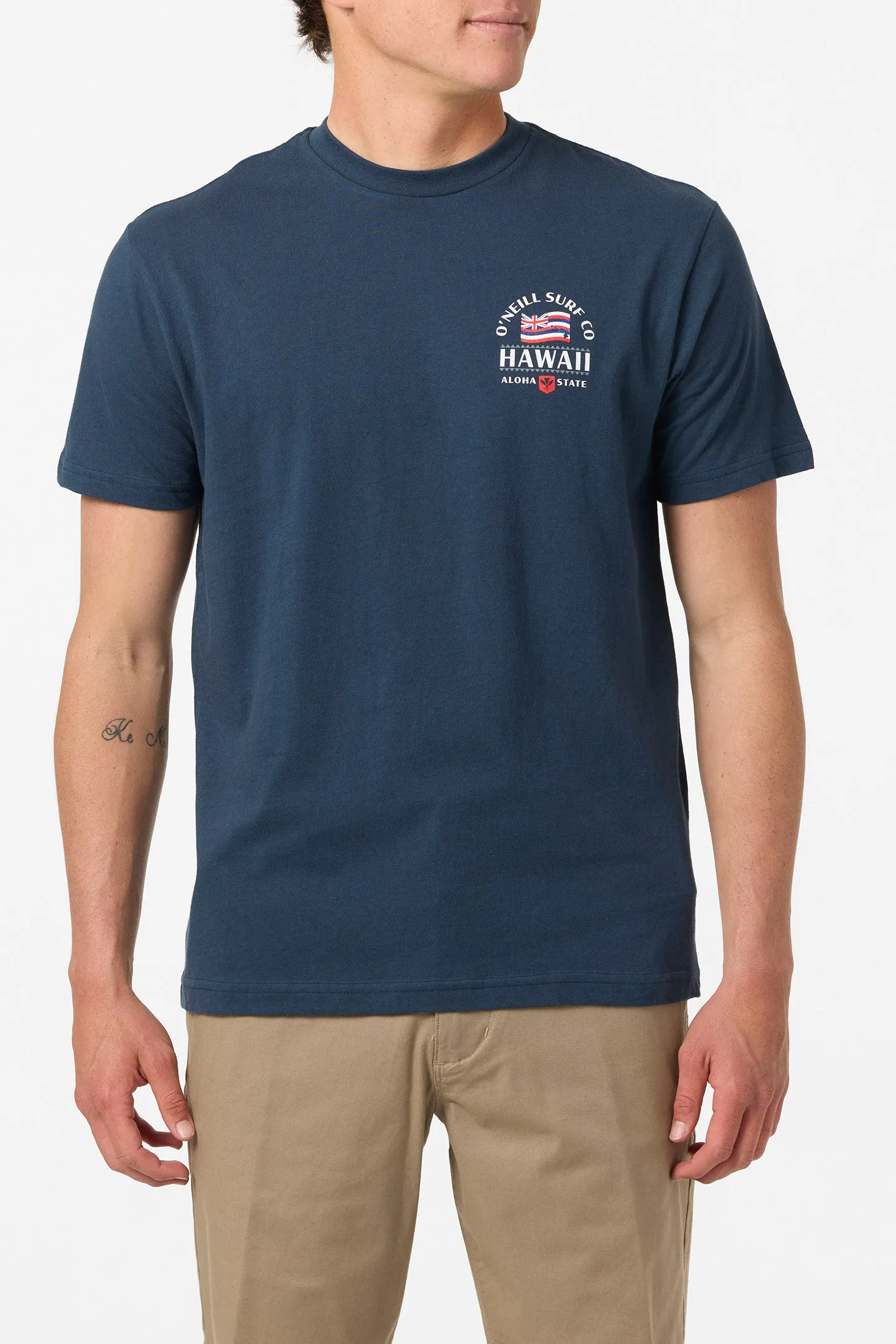 Hawaii Flag Standard Fit Tee sold by O'Neill product image thumbnail 2