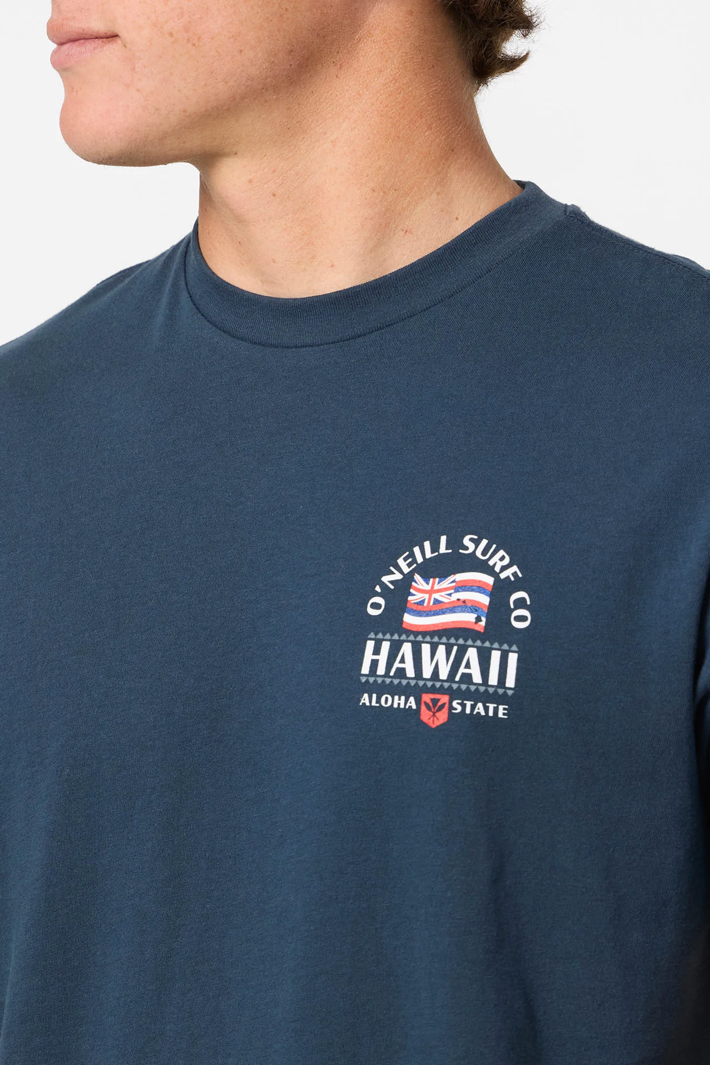 Hawaii Flag Standard Fit Tee sold by O'Neill product image thumbnail 4