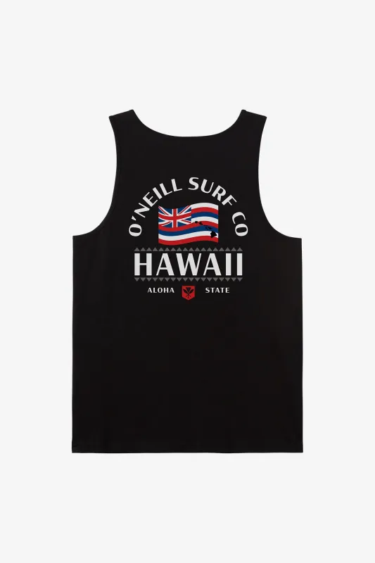 Hawaii Flag Standard Fit Tank sold by O'Neill
