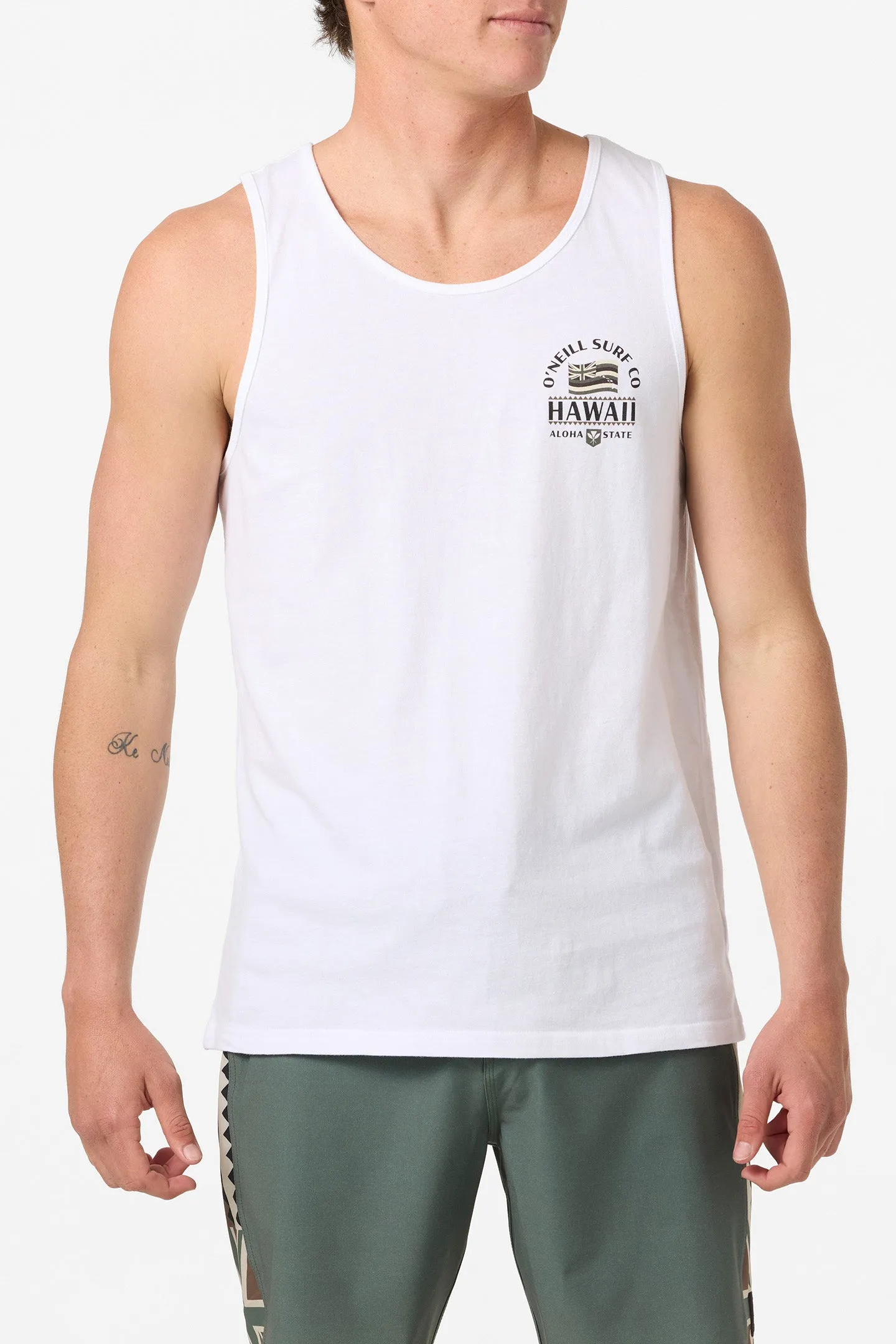 Hawaii Flag Standard Fit Tank sold by O'Neill product image thumbnail 2