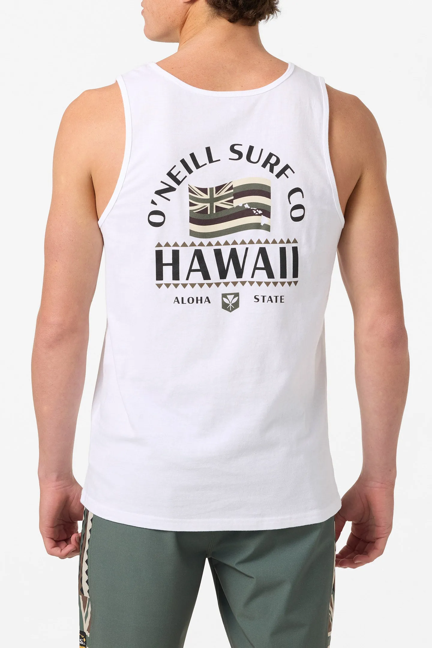 Hawaii Flag Standard Fit Tank sold by O'Neill product image thumbnail 5