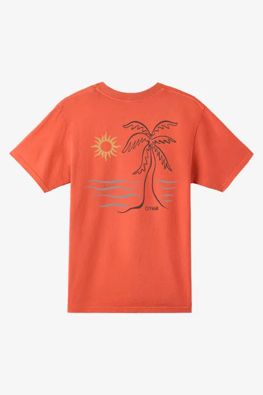 O'RIGINALS SUN PALM RELAXED FIT TEE sold by O'Neill
