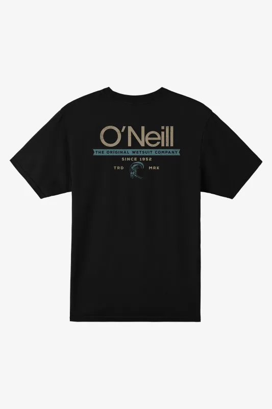 O'RIGINALS WORDMARK RELAXED FIT TEE sold by O'Neill