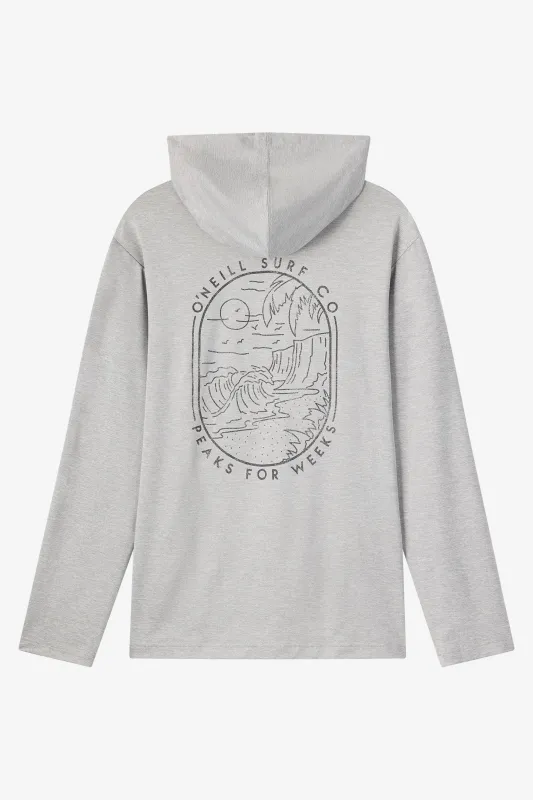TRVLR UPF HOODED CLIFFS LONG SLEEVE PULLOVER sold by O'Neill