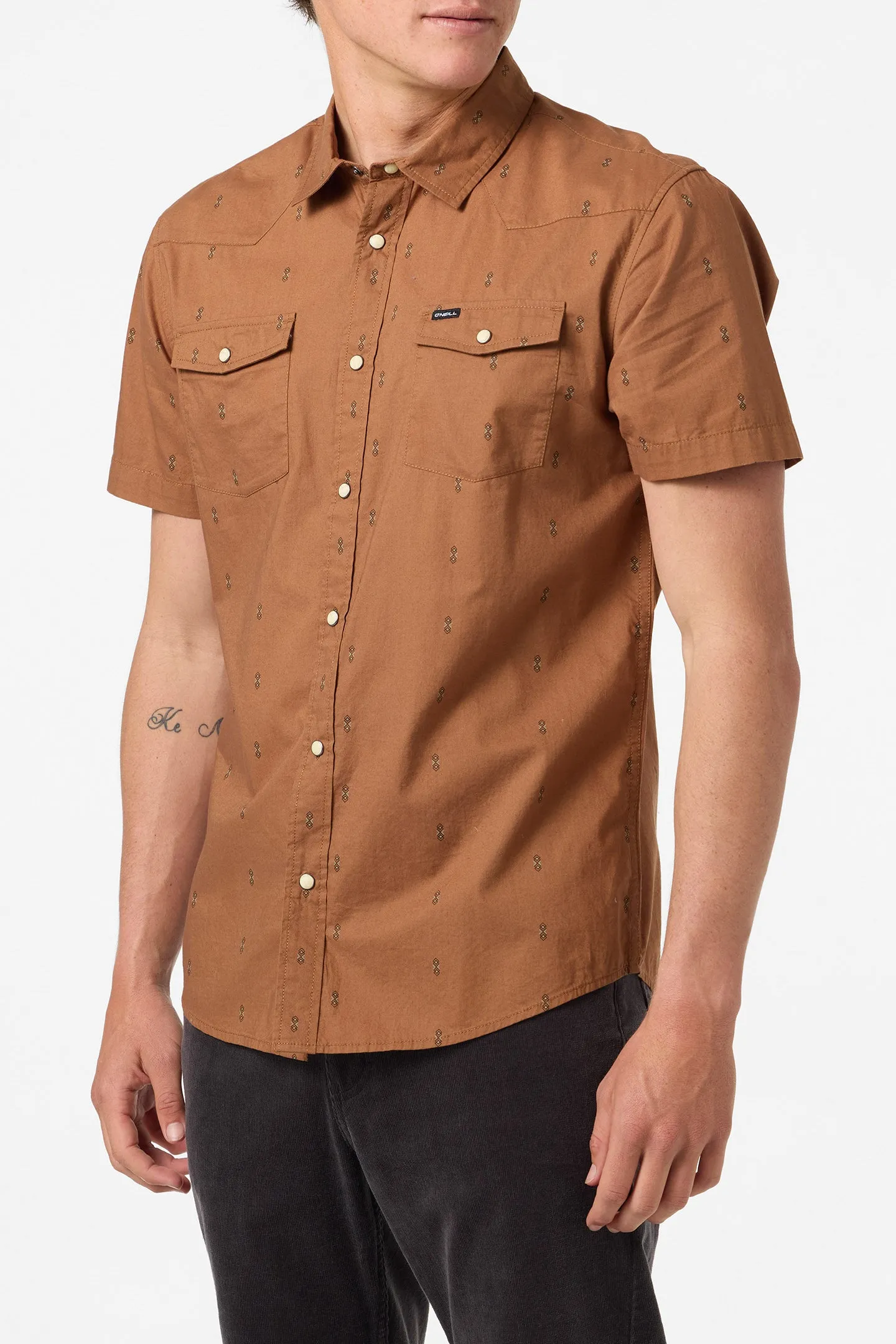 Bar Dog Snap Standard Fit Shirt sold by O'Neill product image thumbnail 3