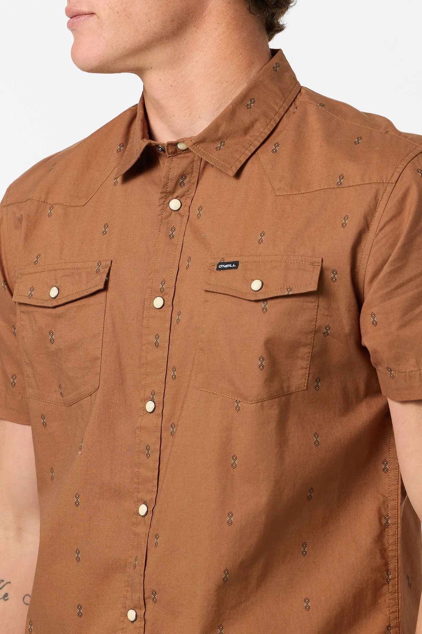 Bar Dog Snap Standard Fit Shirt sold by O'Neill product image thumbnail 4