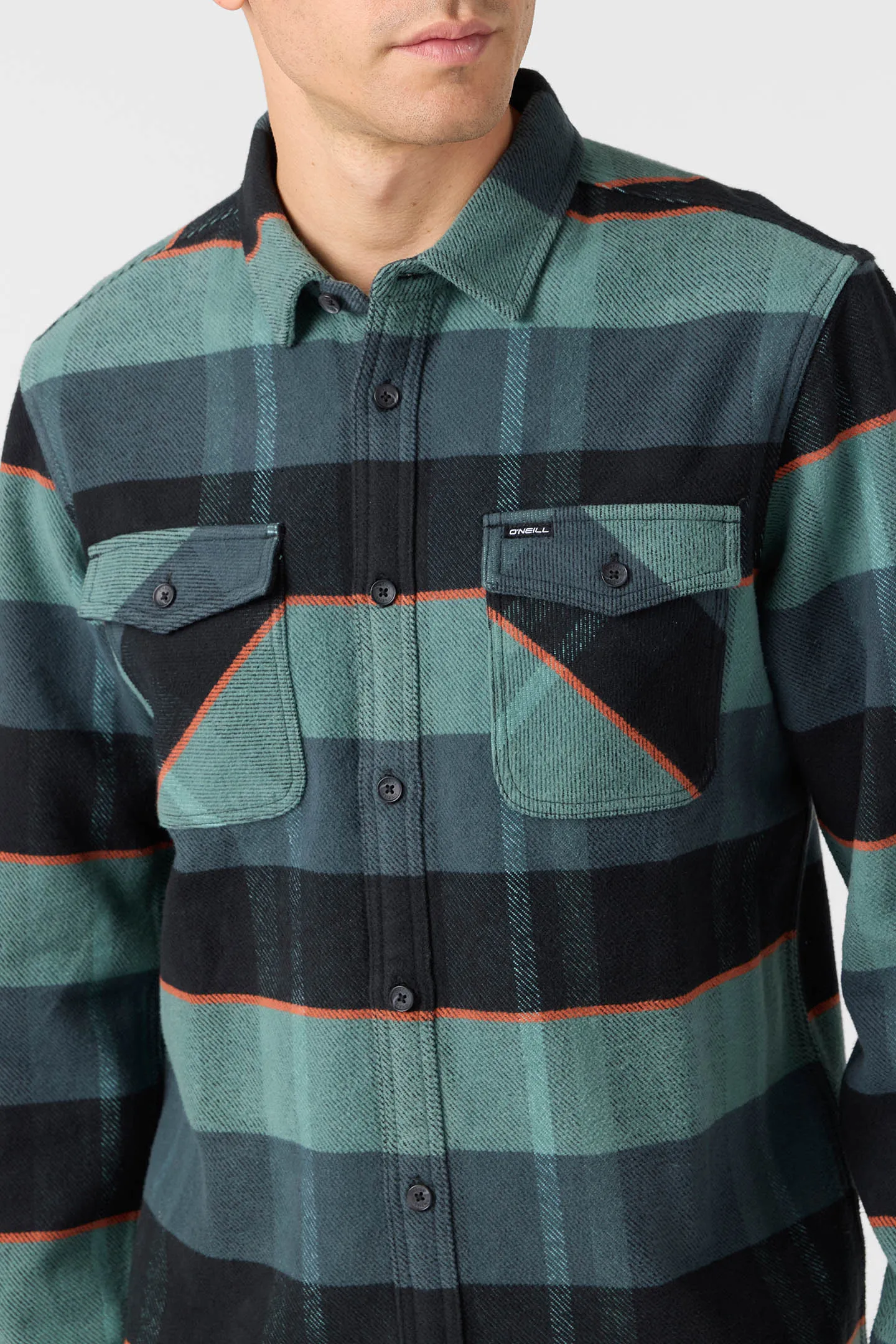 Richmond Flannel Standard Fit Long Sleeve Shirt sold by O'Neill product image thumbnail 4