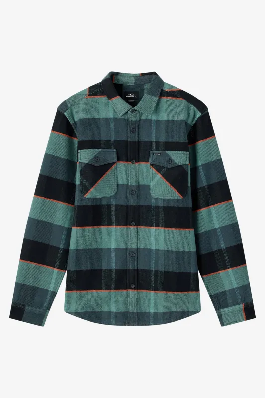 RICHMOND FLANNEL STANDARD FIT LONG SLEEVE SHIRT sold by O'Neill