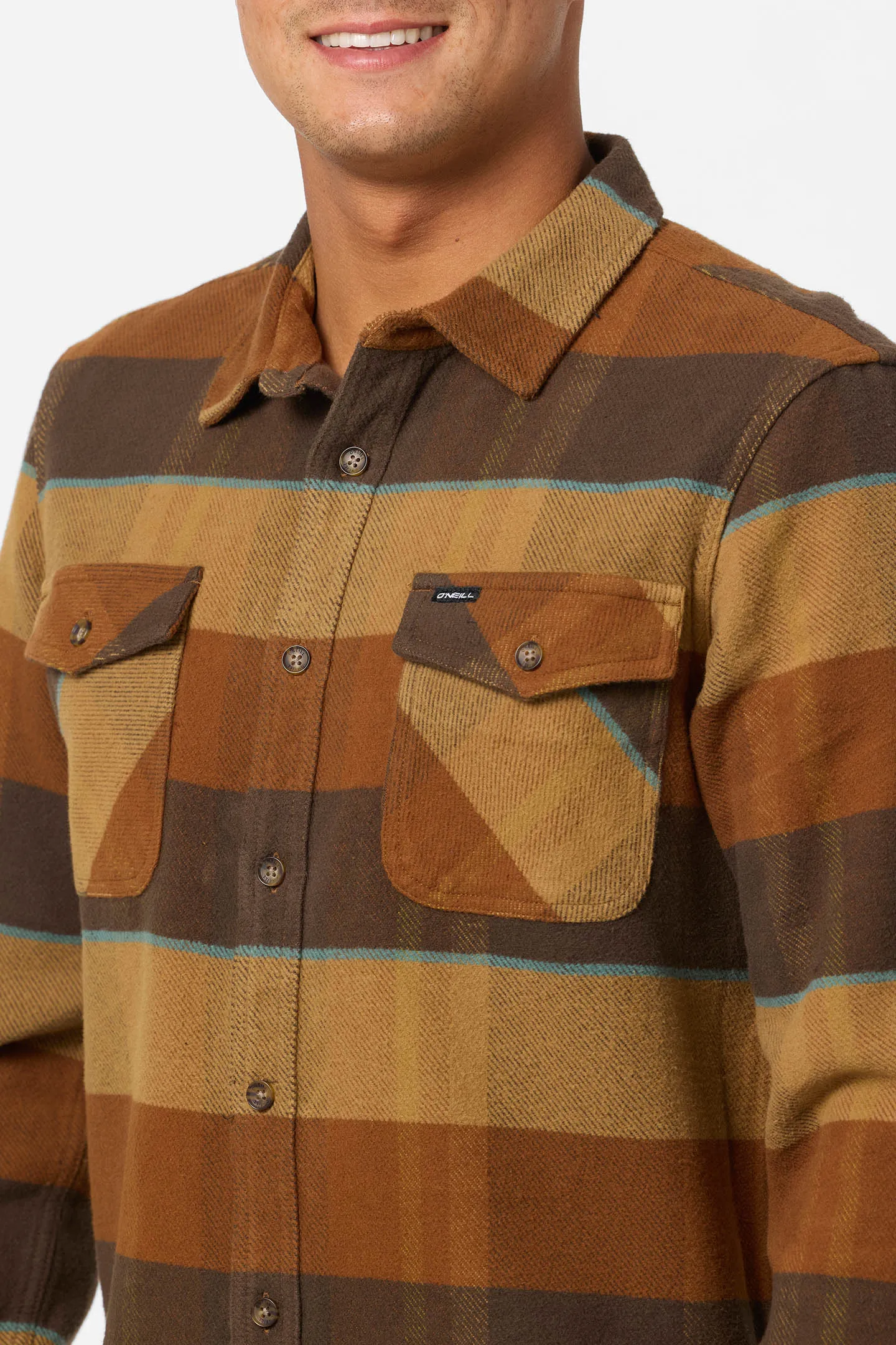 Richmond Flannel Standard Fit Long Sleeve Shirt sold by O'Neill product image thumbnail 3