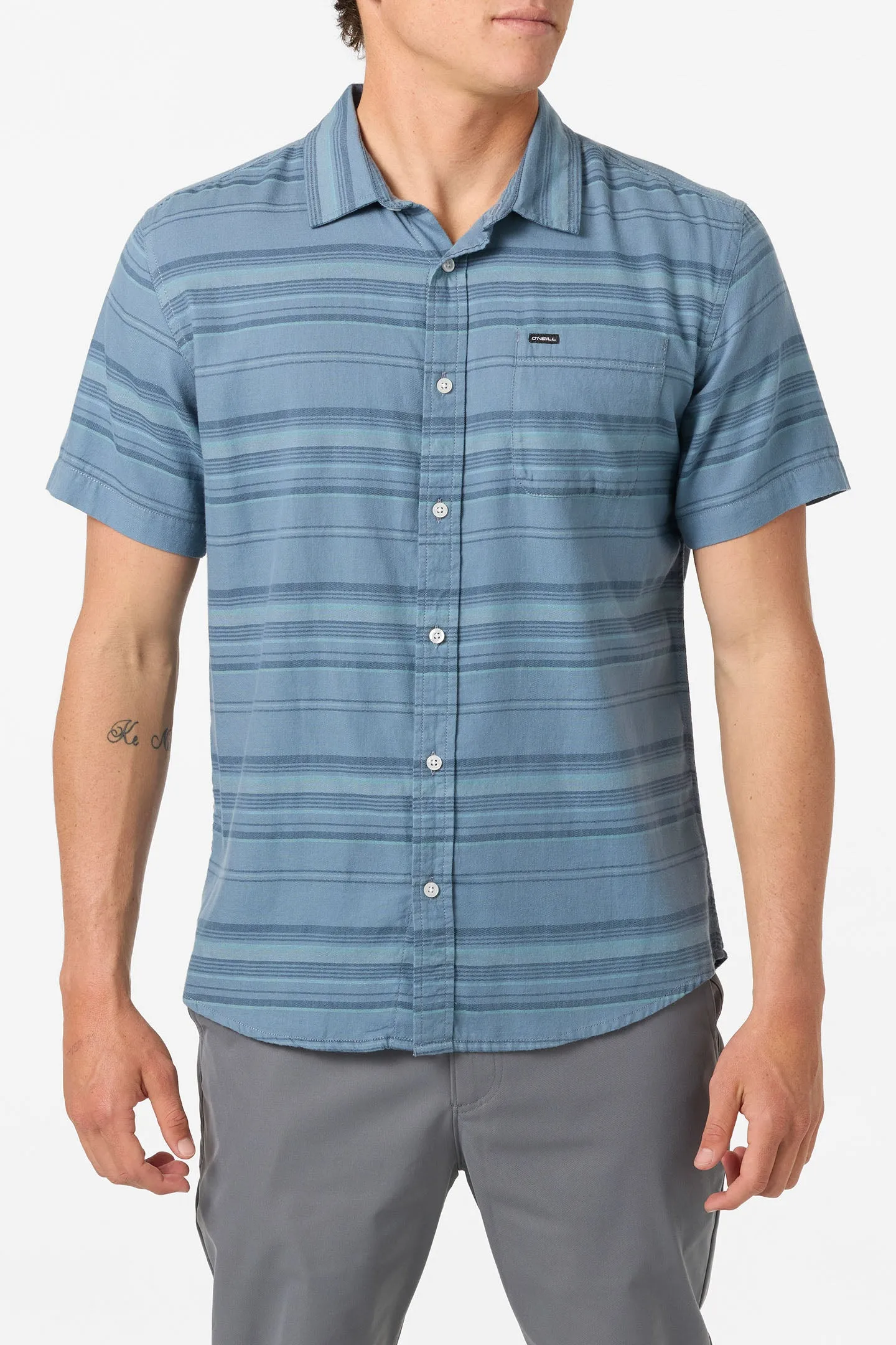 Seafaring Stripe Stretch Standard Fit Shirt sold by O'Neill product image thumbnail 2