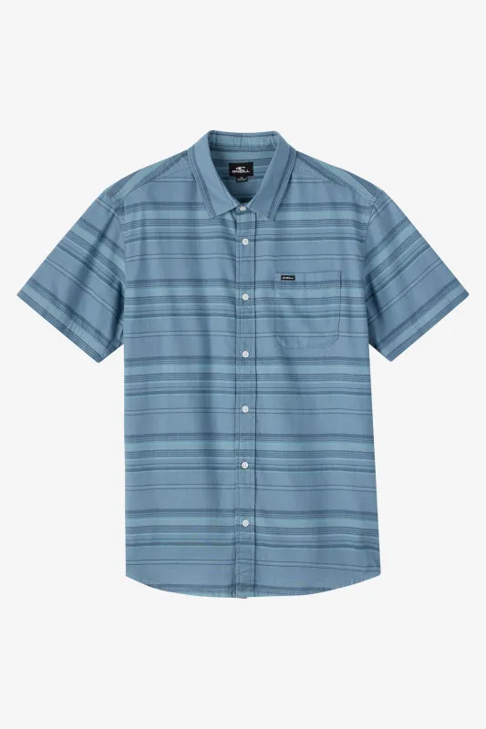 SEAFARING STRIPE STRETCH STANDARD FIT SHIRT sold by O'Neill