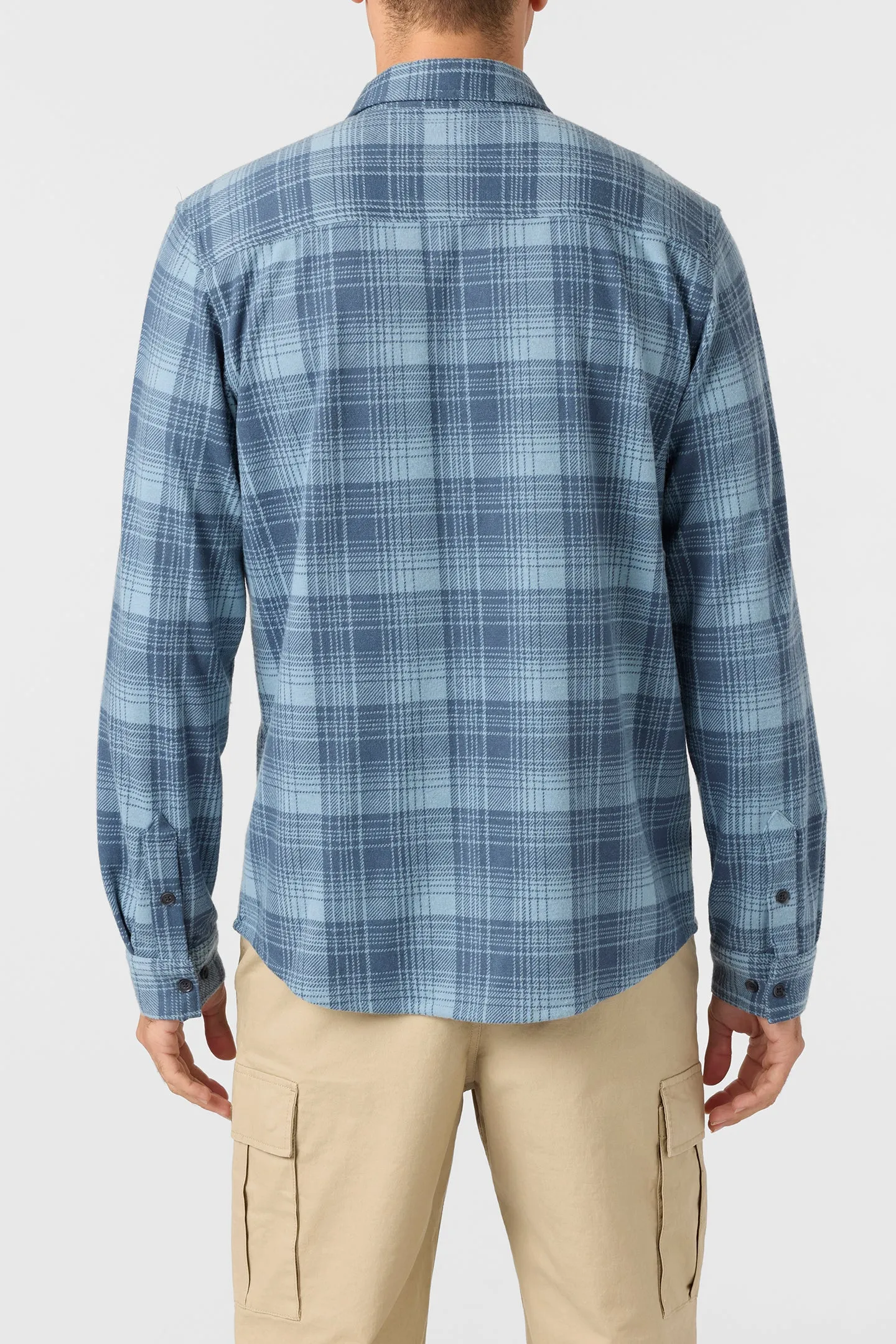 Sutton Knit Plaid Standard Fit Long Sleeve Shirt sold by O'Neill product image thumbnail 4