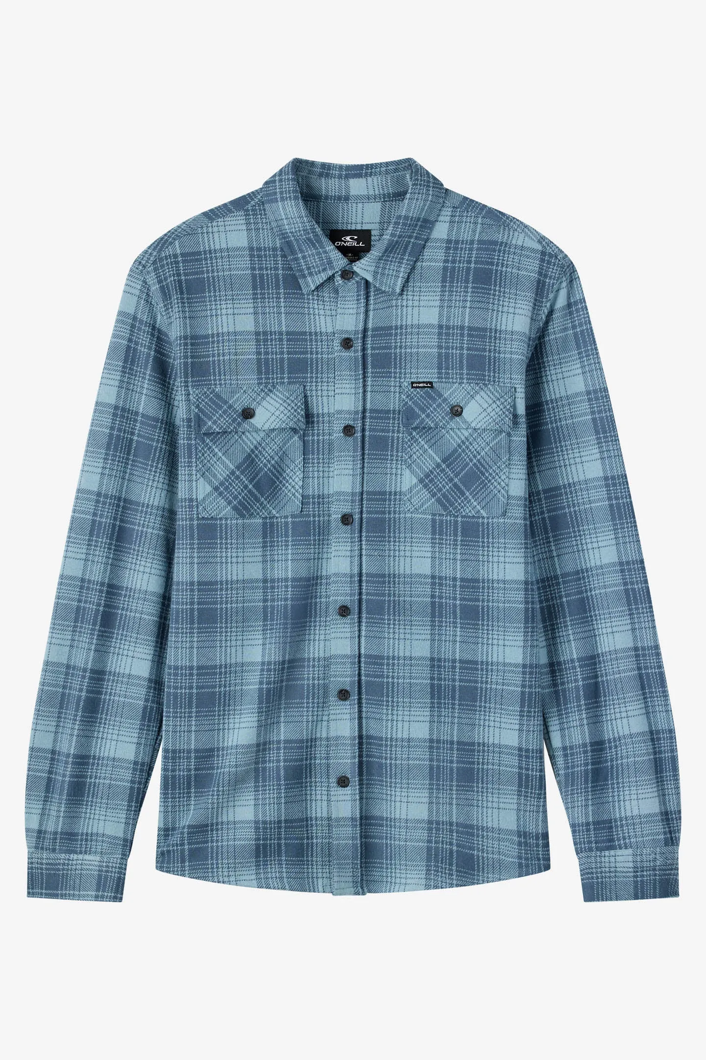 Sutton Knit Plaid Standard Fit Long Sleeve Shirt sold by O'Neill