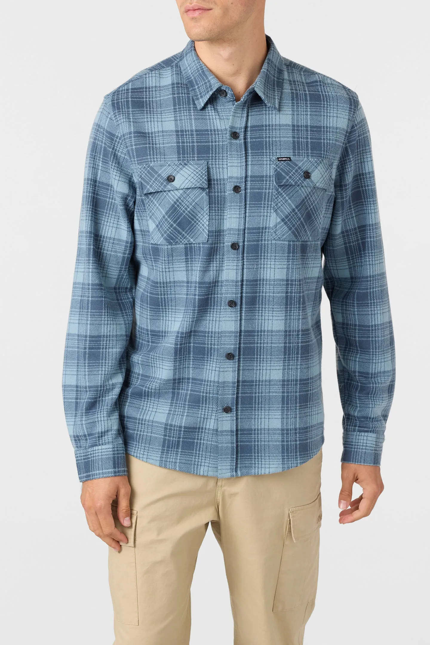 Sutton Knit Plaid Standard Fit Long Sleeve Shirt sold by O'Neill product image thumbnail 2