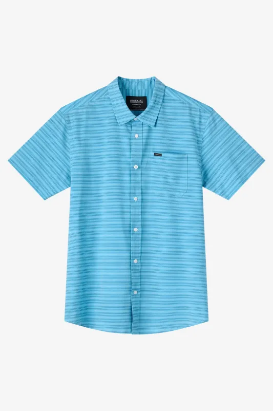 TRVLR UPF TRAVERSE STRIPE STANDARD STANDARD FIT SHIRT sold by O'Neill