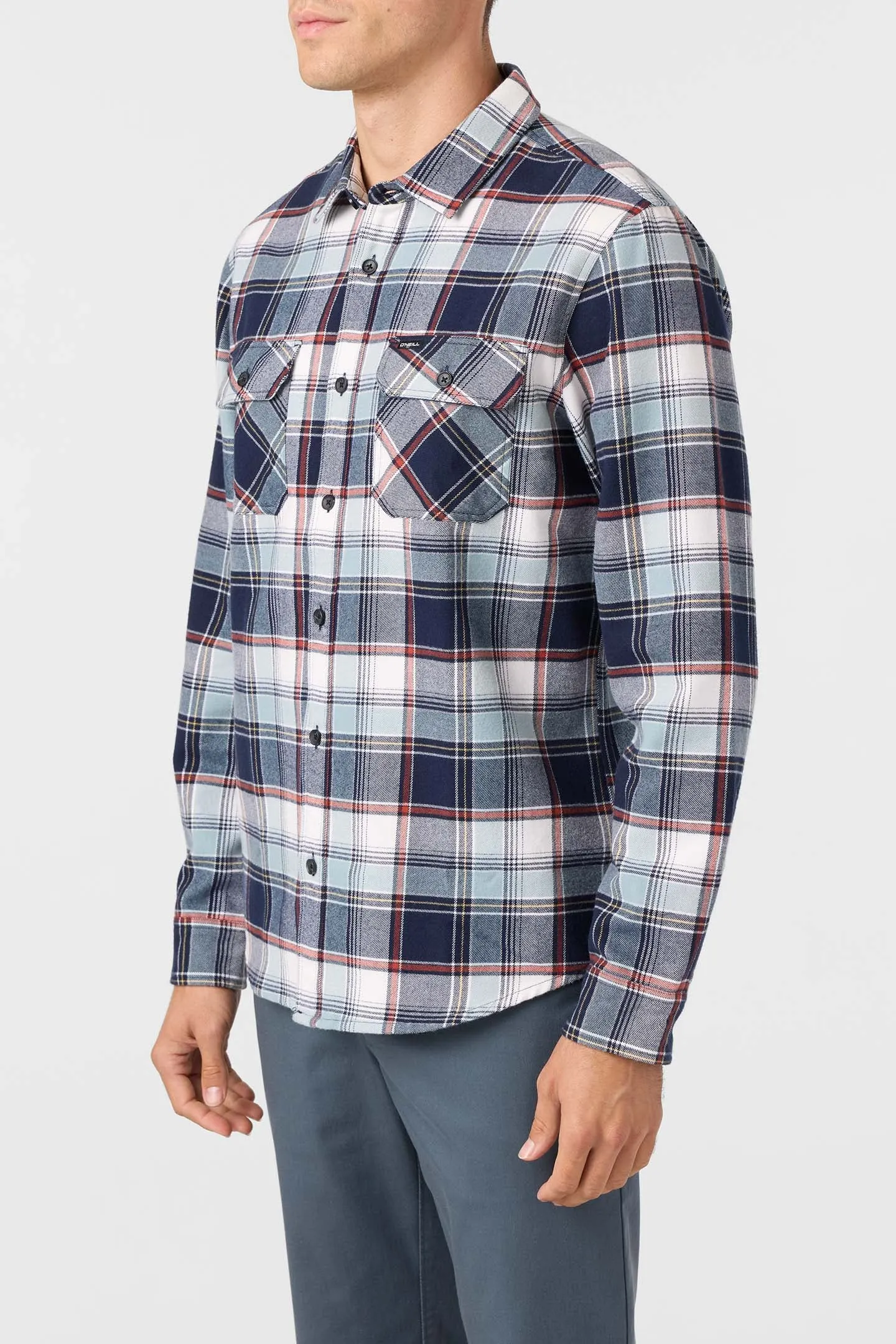 Winslow Plaid Flannel Standard Fit Long Sleeve Shirt sold by O'Neill product image thumbnail 3