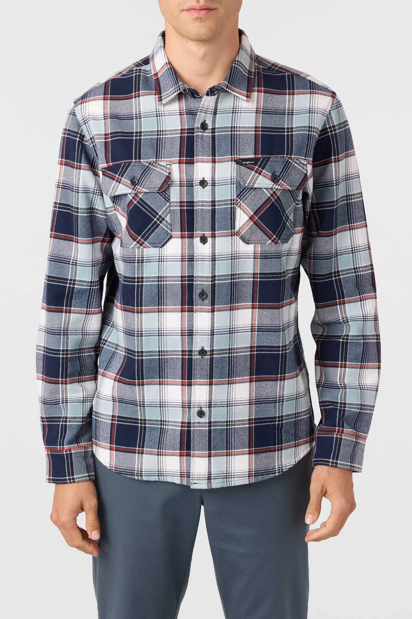 Winslow Plaid Flannel Standard Fit Long Sleeve Shirt sold by O'Neill product image thumbnail 2