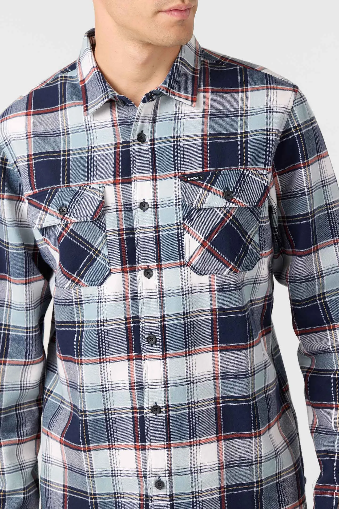 Winslow Plaid Flannel Standard Fit Long Sleeve Shirt sold by O'Neill product image thumbnail 4