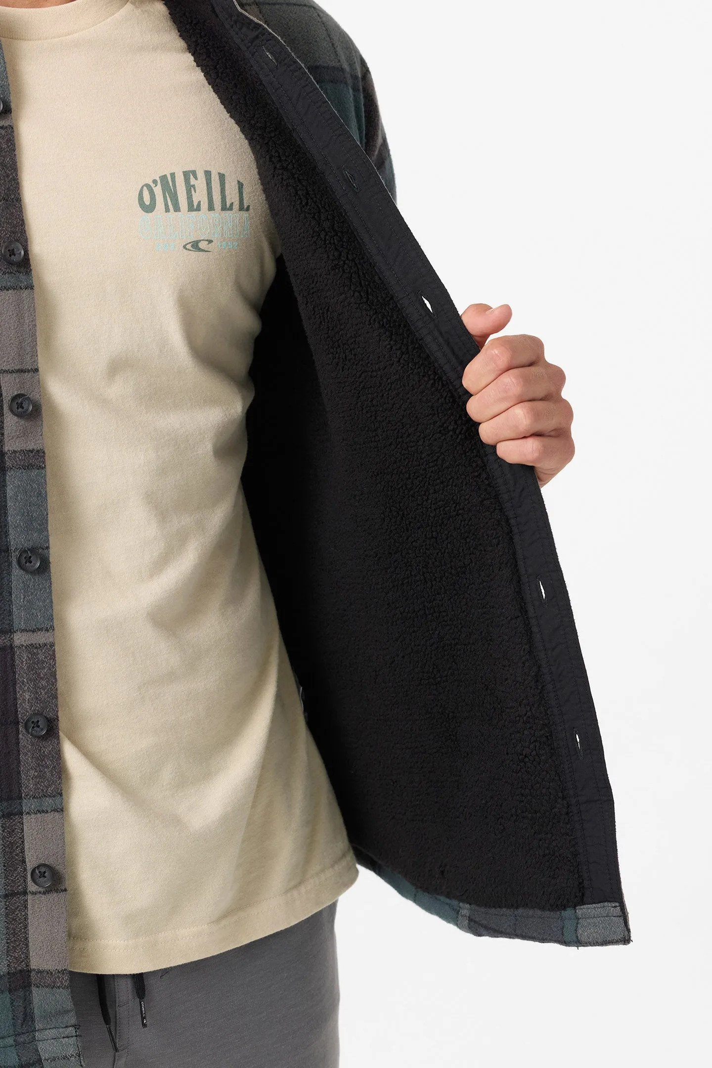Redmond High Pile Lined Jacket sold by O'Neill product image thumbnail 4
