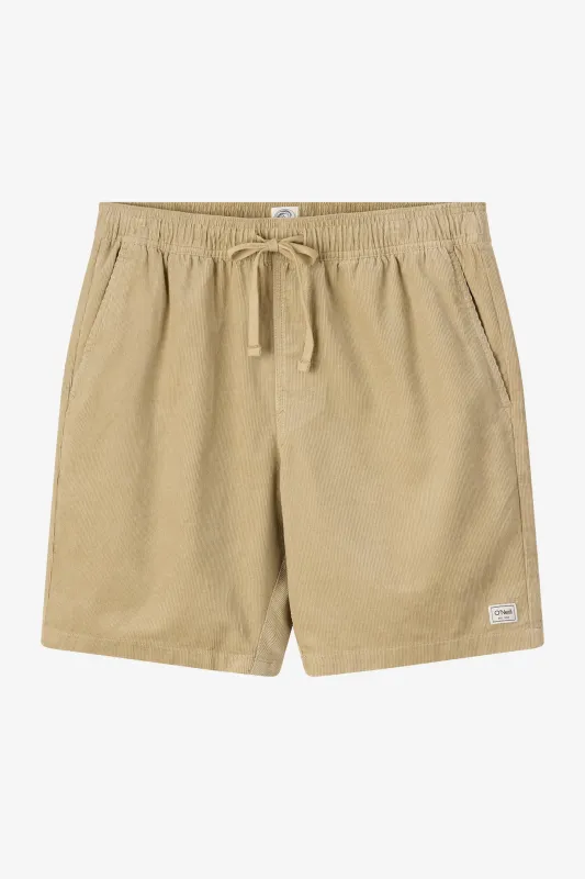 O'Riginals Cord Elastic Waist 18" Shorts sold by O'Neill