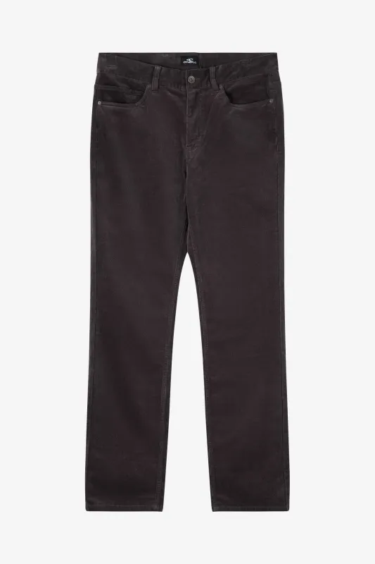 NATIONAL 5 POCKET STANDARD FIT CORD PANTS sold by O'Neill
