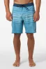 HYPERFREAK HEAT STRIPE SCALLOP 18" BOARDSHORTS sold by O'Neill