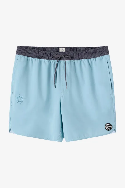 O'Riginals Solid Scallop Elastic Waist 16" Swim Trunks sold by O'Neill
