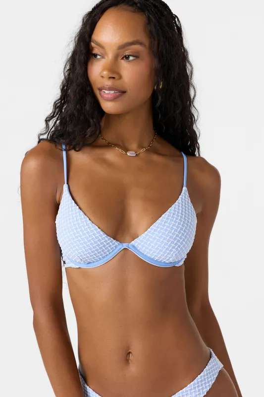 Driftwood Dobby Honopu Bra Top sold by O'Neill