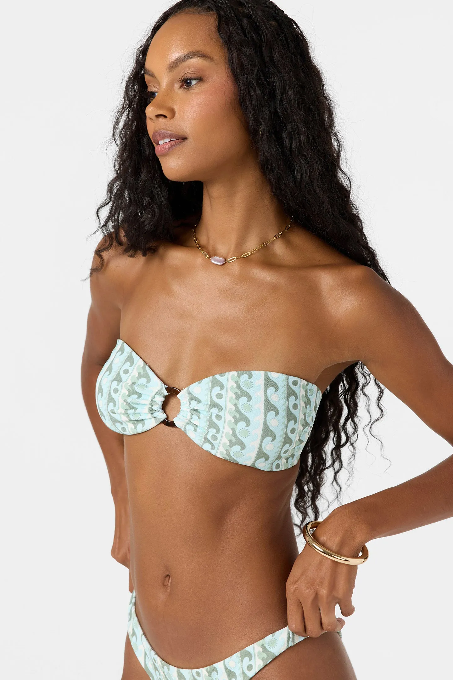 Balearic Waves Coast Bandeau Top sold by O'Neill product image thumbnail 4