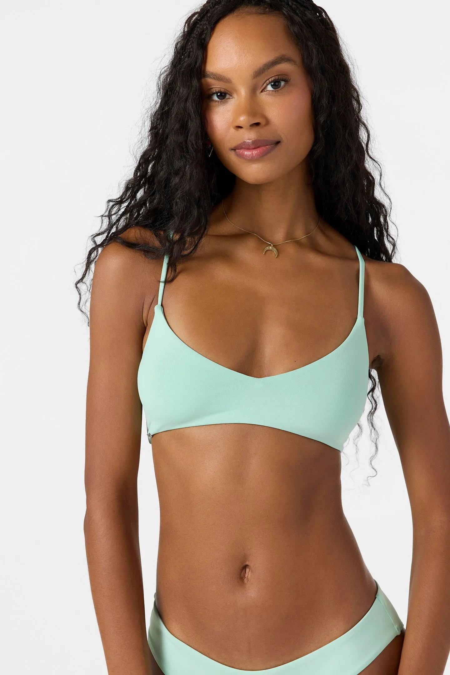 Saltwater Solids Huntington Bralette Top sold by O'Neill