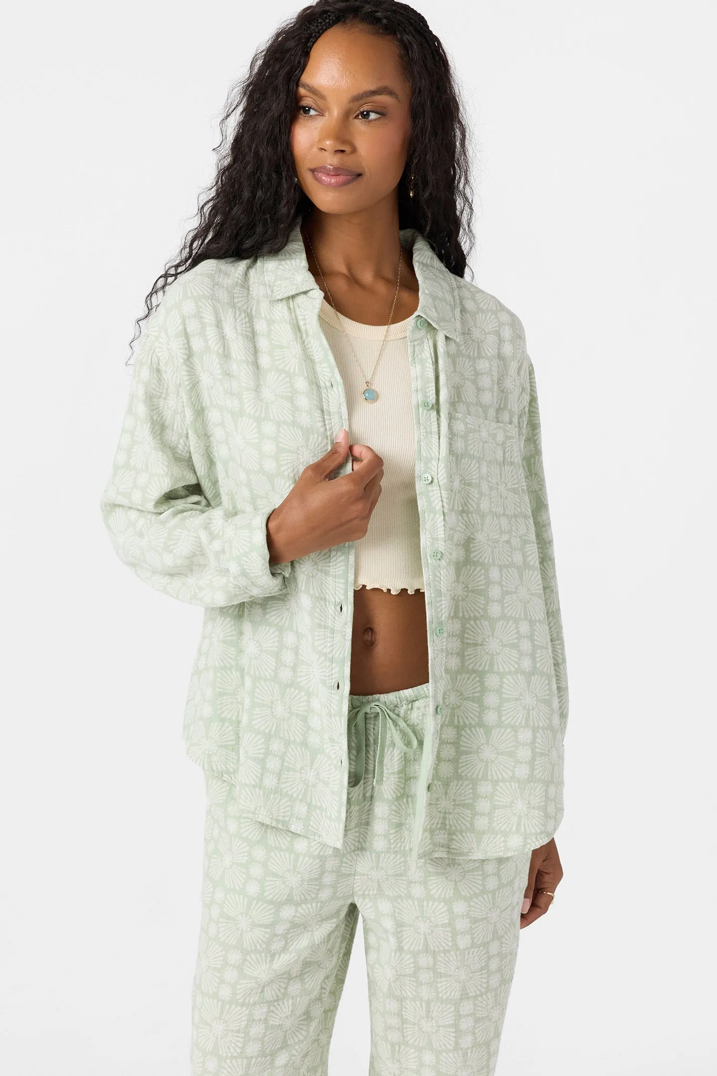 Leni Relaxed Geo Long Sleeve Top sold by O'Neill product image thumbnail 5