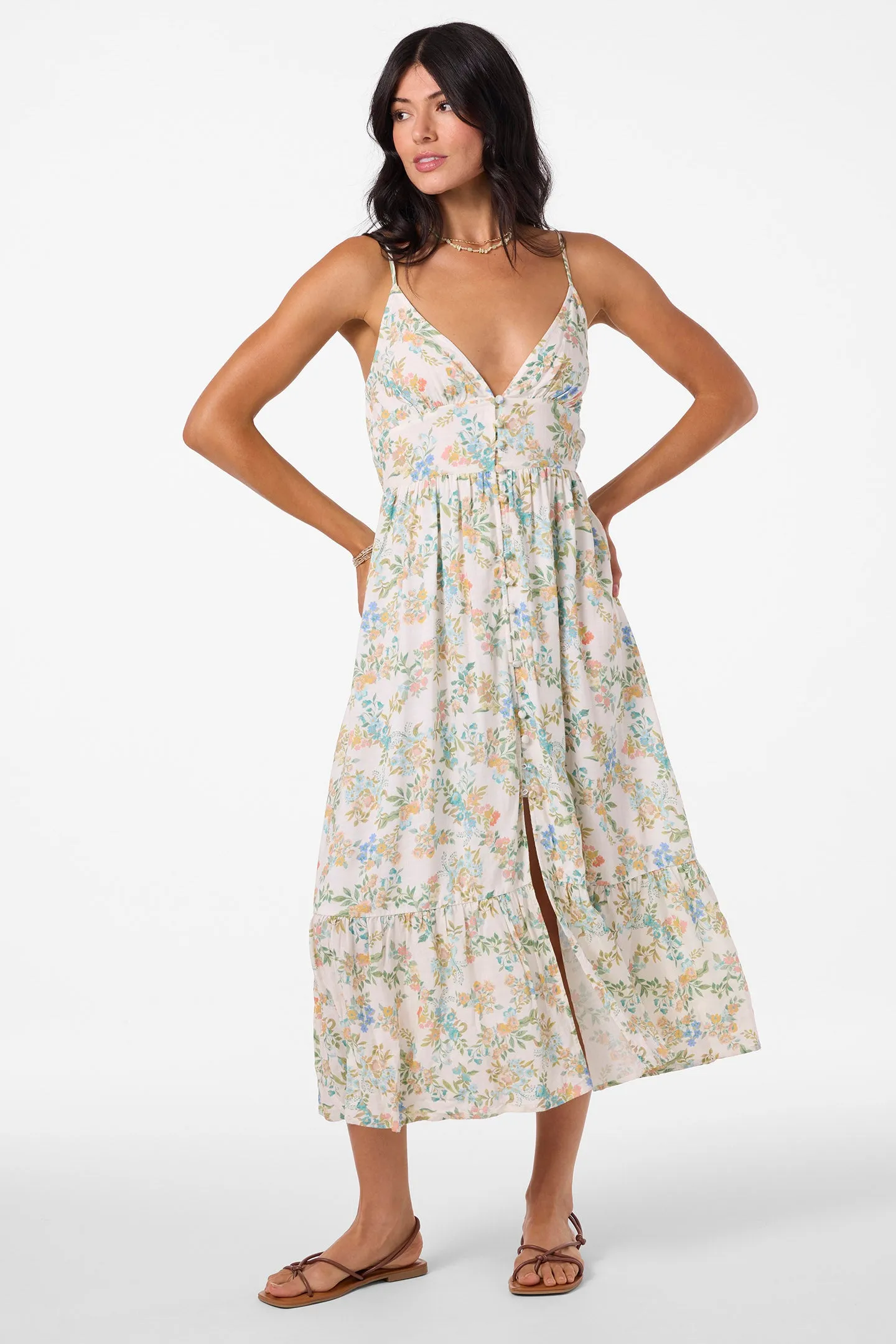 Pilar Nayomi Floral Midi Dress sold by O'Neill product image thumbnail 3