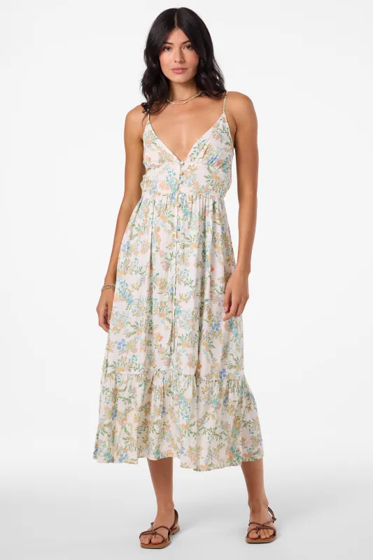 Pilar Nayomi Floral Midi Dress sold by O'Neill