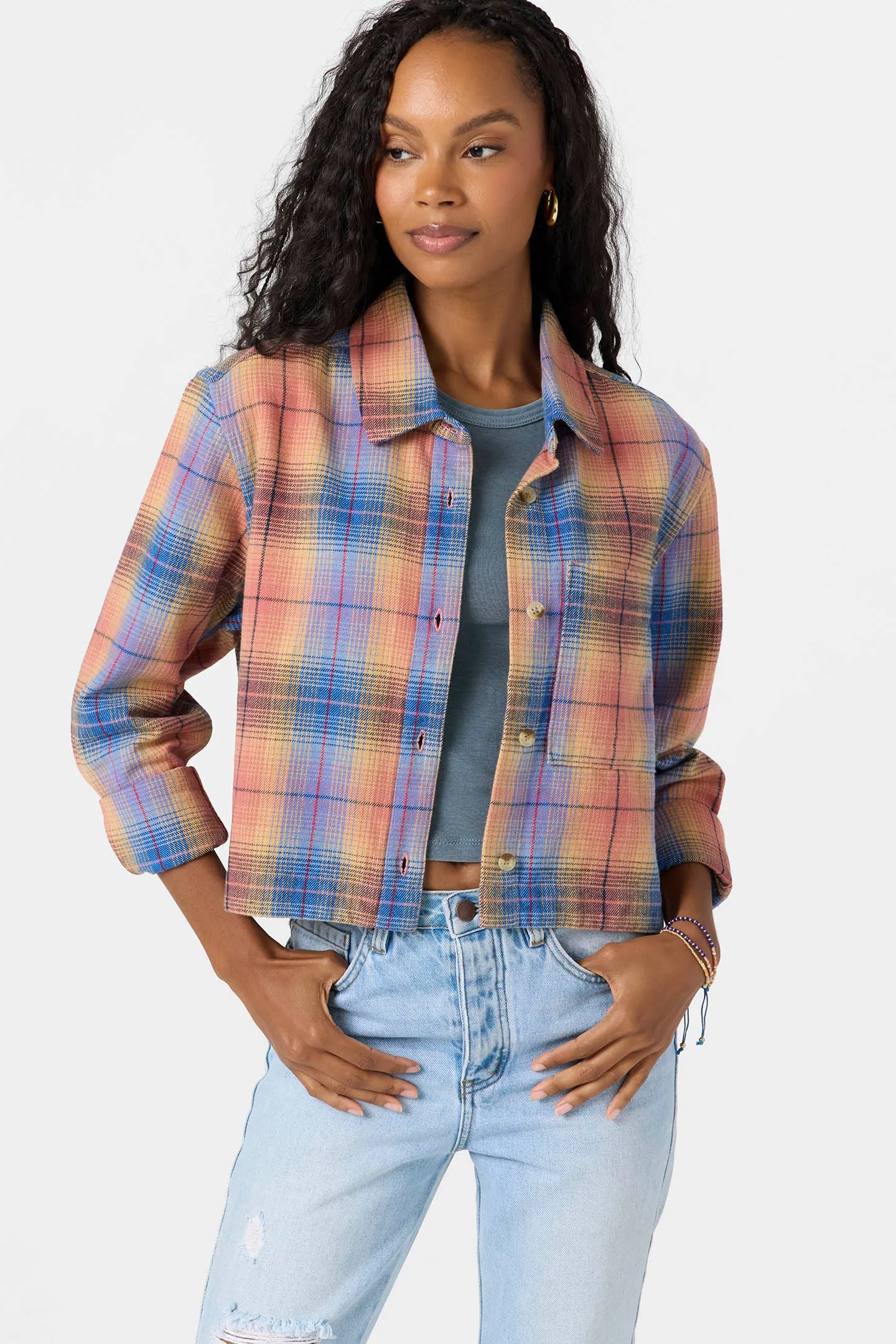 Roy Flannel Long Sleeve Top sold by O'Neill
