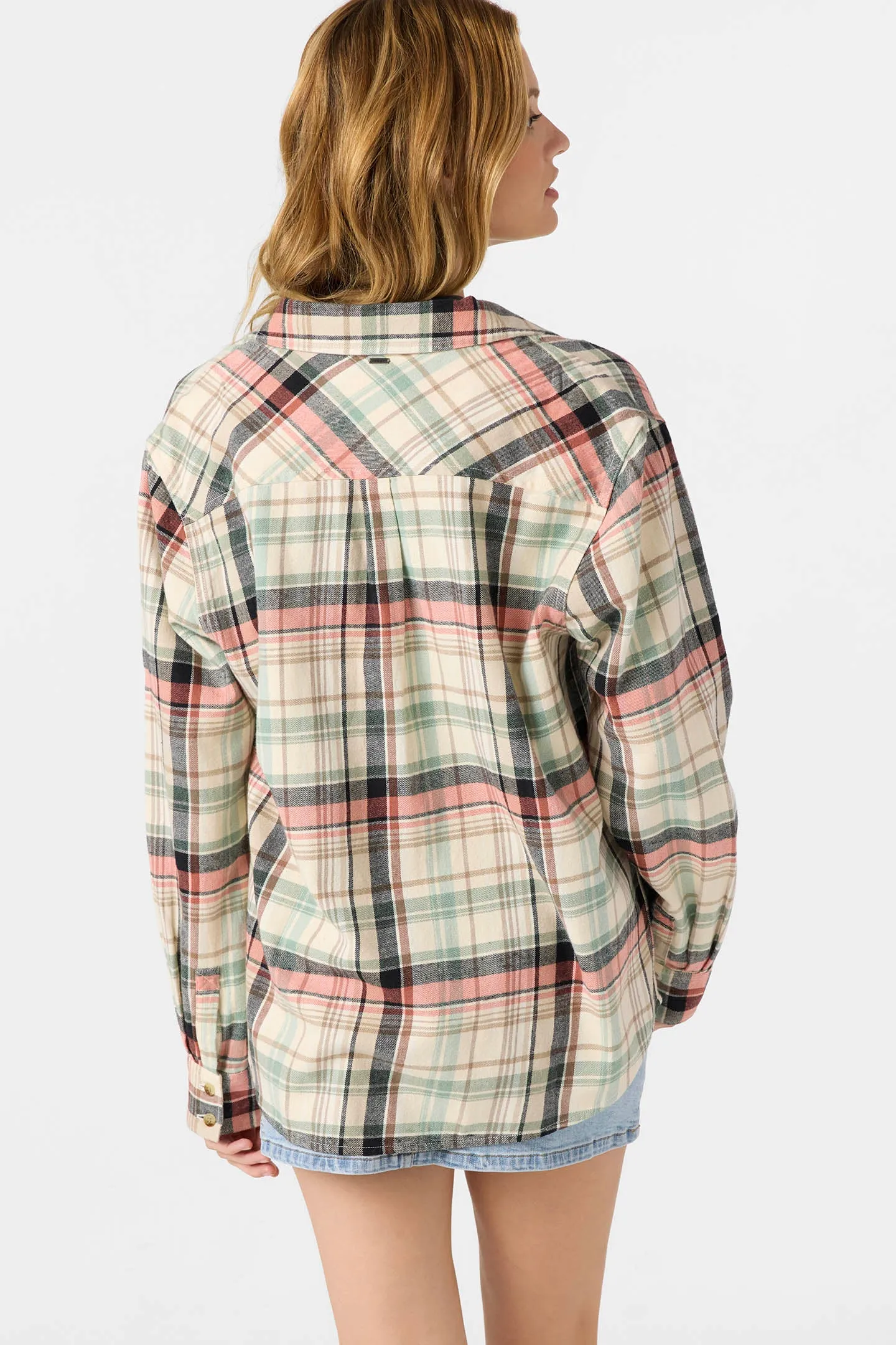 Logan Flannel Long Sleeve Top sold by O'Neill product image thumbnail 2