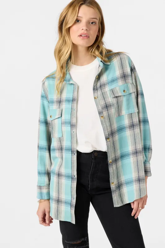 BROOKS FLANNEL LONG SLEEVE TOP sold by O'Neill