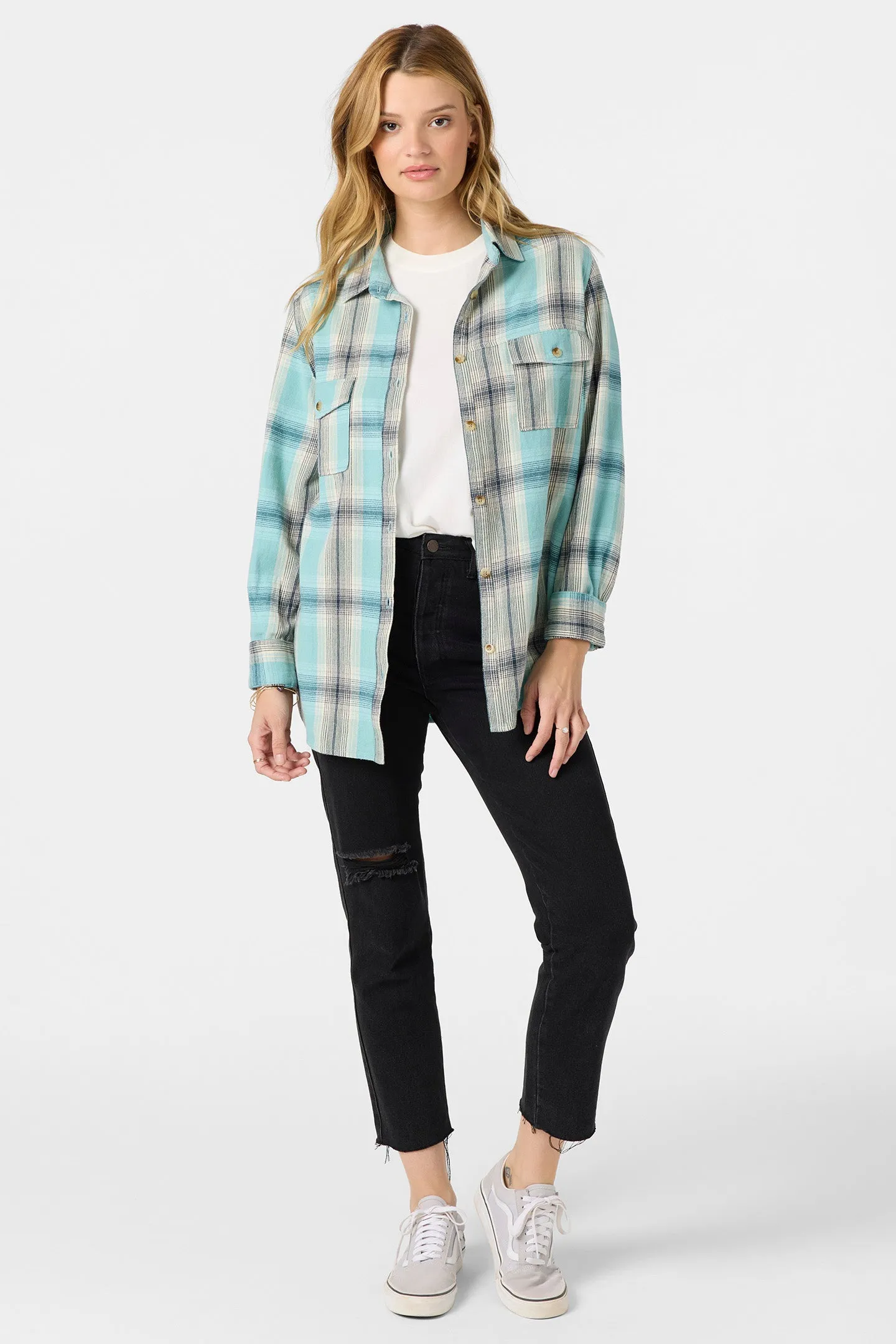 Brooks Flannel Long Sleeve Top sold by O'Neill product image thumbnail 3