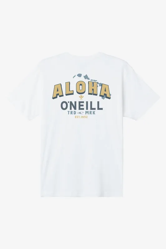 Hawaii Aloha Standard Fit Tee sold by O'Neill