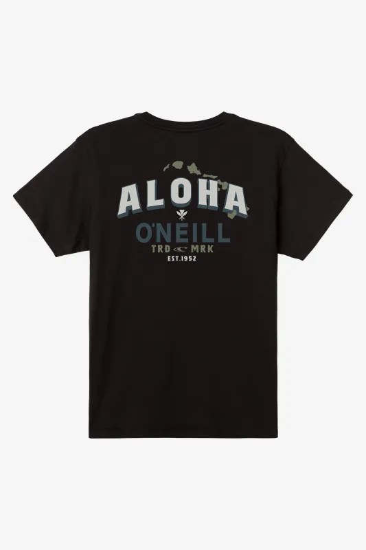 Hawaii Aloha Standard Fit Tee sold by O'Neill