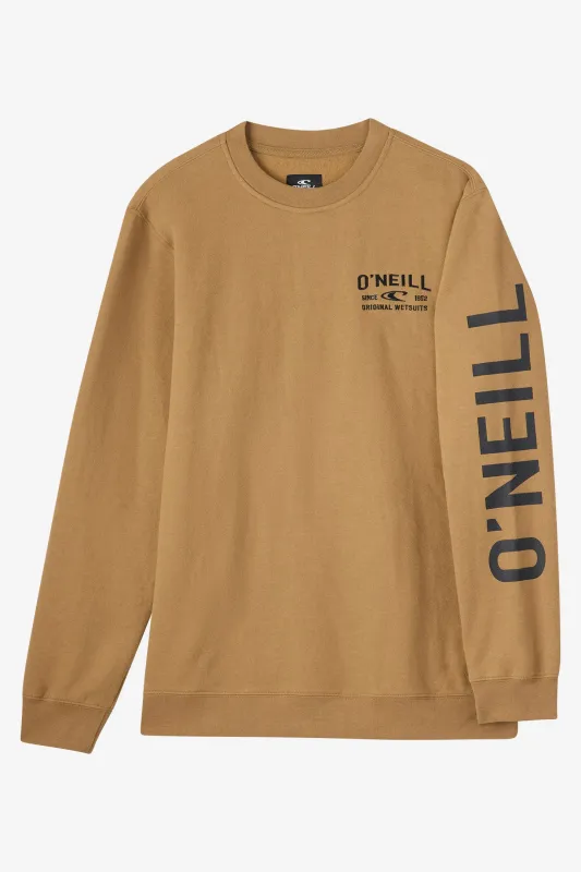 FIFTY TWO CLIFFS CREW NECK FLEECE sold by O'Neill