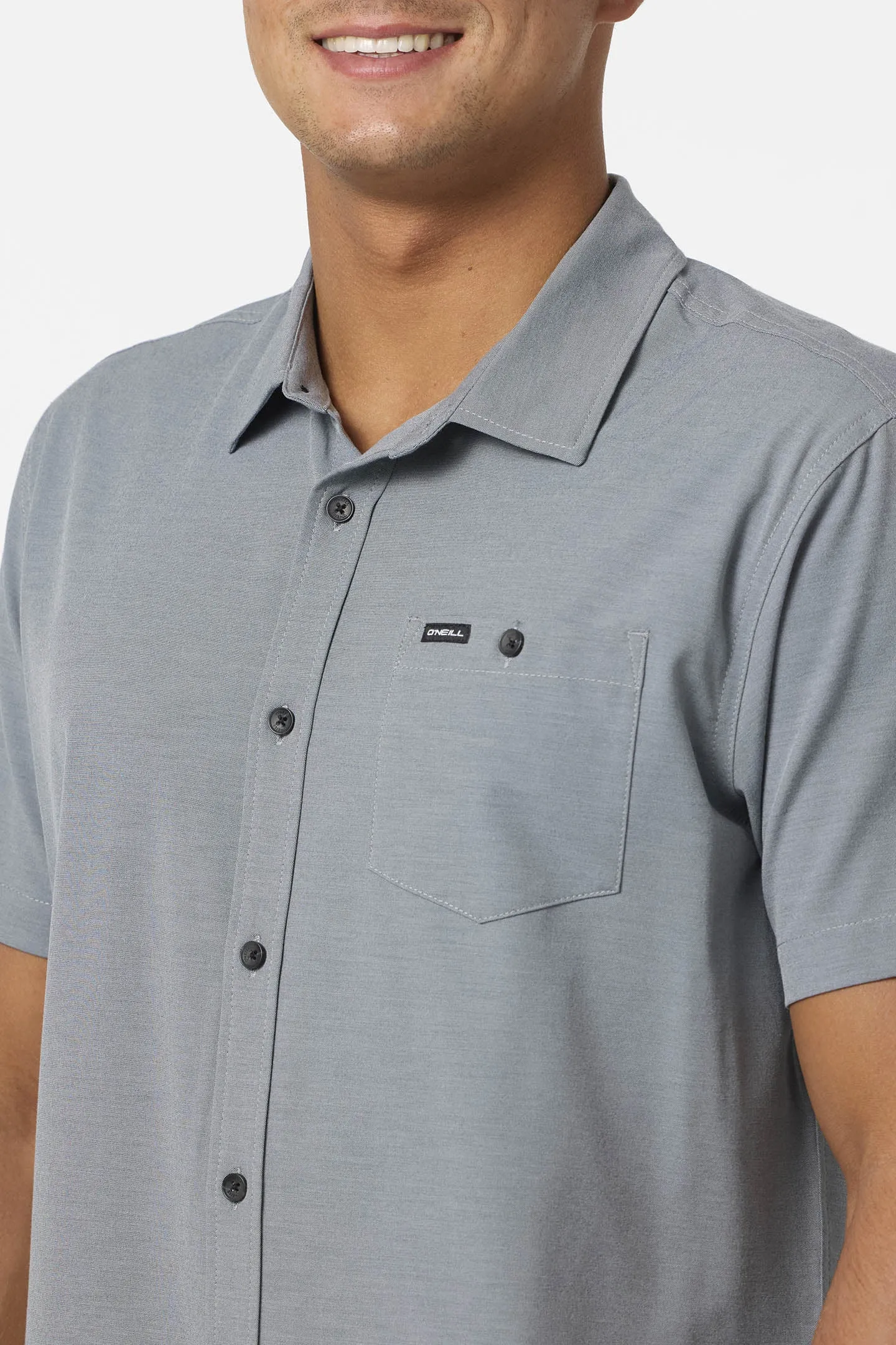 Light Check Hybrid Standard Fit Shirt sold by O'Neill product image thumbnail 4